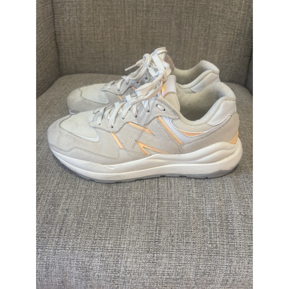 Women's New Balance 57/40 Angora Light Mango Sneakers Sz 10.5